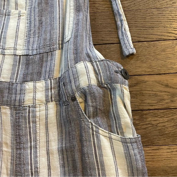 Free People Chambray Combo Overalls - Picture 6 of 8